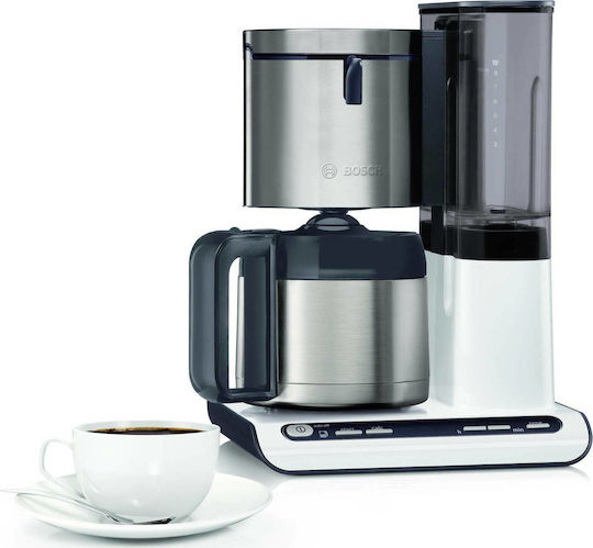 Bosch Programmable Filter Coffee Machine 1100W Inox/White