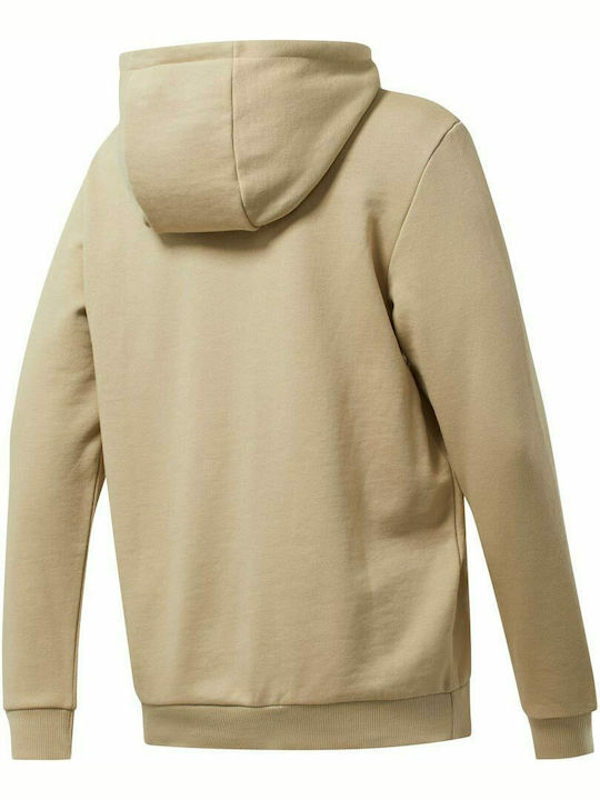Classics Big Logo Damen Sweatshirt Kapuzen Utility Beige
