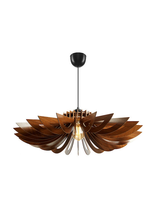 HomeMarkt Adjustable Pendant Light Brown with Socket E27