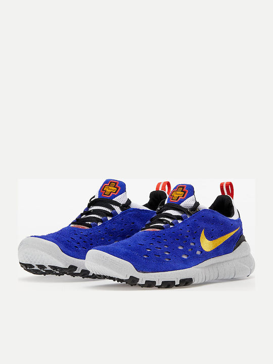 Nike Free Run Trail Ανδρικά Αθλητικά Παπούτσια Trail Running Concord / Taxi / Habanero Red / White