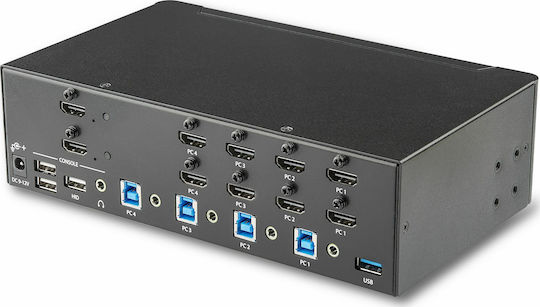 StarTech KVM & Data Switch SV431DHD4KU