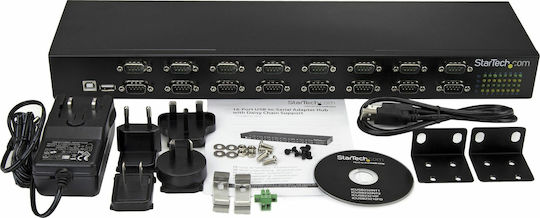StarTech 16-Port USB-to-Serial Adapter Hub