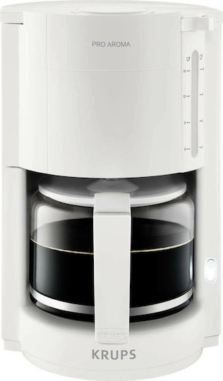 Krups Proaroma Καφετιέρα Φίλτρου 1050W White