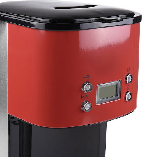 HKoenig MG-30 Programmable Filter Coffee Machine 1000W Red