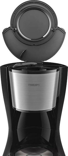Philips Филтър кафе машина 1000W Черно