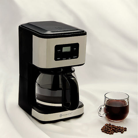 Dosette D2201 Programabilă Mașină de cafea cu filtru 900W Argint
