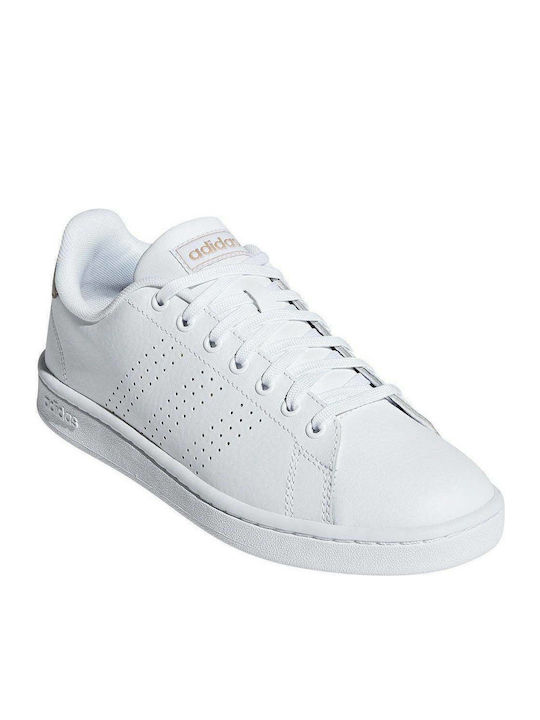 Adidas Advantage Γυναικεία Sneakers Λευκά