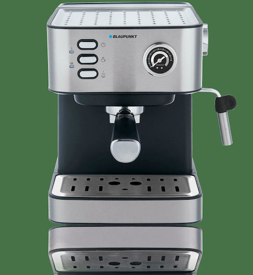 Blaupunkt CMP312 Μηχανή Espresso 850W Πίεσης 15bar Ασημί