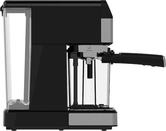 Cecotec Power Instant-ccino 20 Touch Espresso Coffee Machine 1350W Pressure 20bar for Cappuccino Black Series 01558