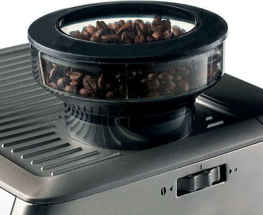 Ariete 1313 Automatic Espresso Machine 1600W Pressure 15bar with Grinder Silver