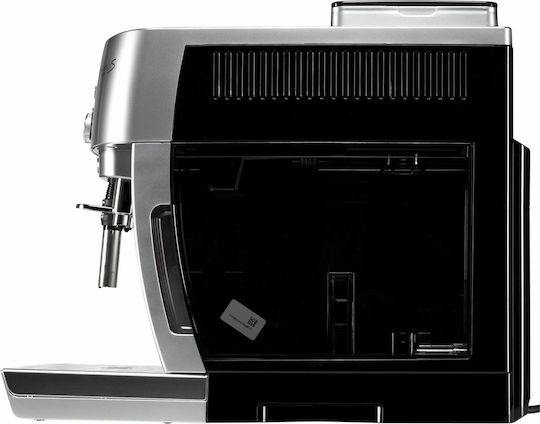 De'Longhi Magnifica S Smart Αυτόματη Μηχανή Espresso 1450W Πίεσης 15bar με Μύλο Άλεσης Ασημί