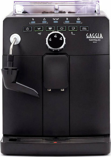 Gaggia Naviglio Milch Automatische Espressomaschine 1850W Druckreiniger 15bar mit Mahlwerk Schwarz RI8749/01