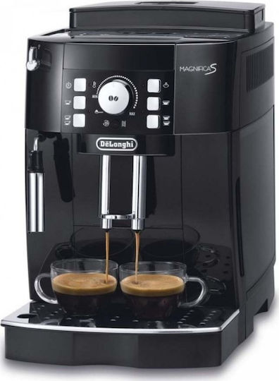 De'Longhi Magnifica S Αυτόματη Μηχανή Espresso 1450W Πίεσης 15bar με Μύλο Άλεσης Μαύρη