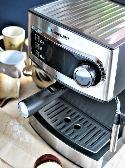 Blaupunkt CMP301 Espressomaschine 850W Druck 15bar Silber