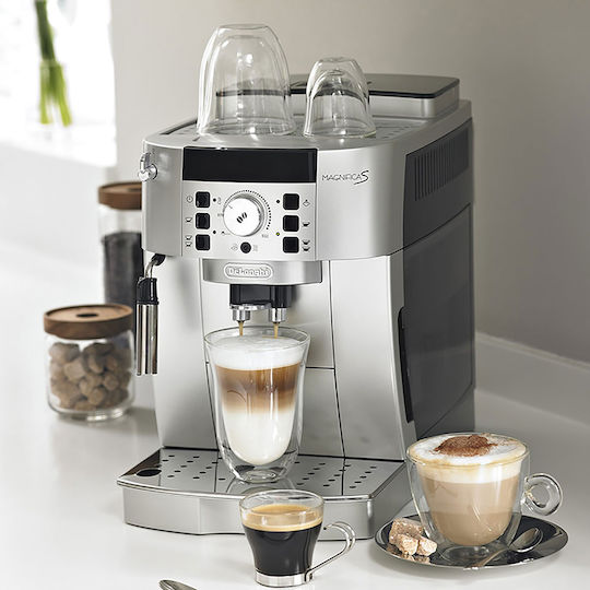 De'Longhi Magnifica S Automatic Espresso Machine 1450W Pressure 15bar with Grinder Silver