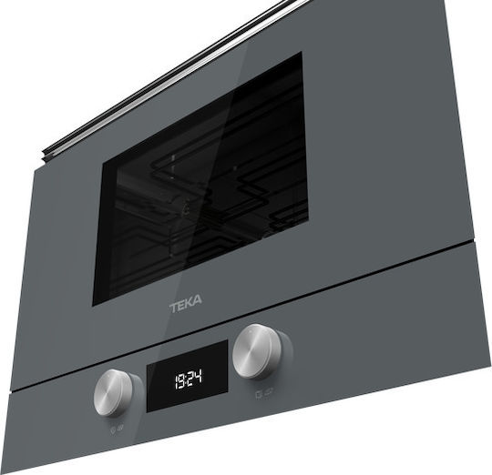 Teka ML 8220 BIS Built-in Microwave Oven with Grill 22lt Inox