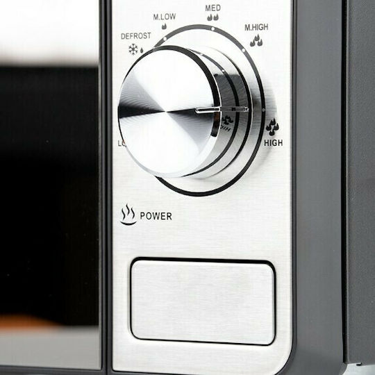 Finlux FMO-2073BSG Microwave Oven with Grill 20lt Inox