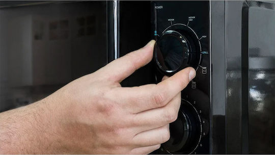 Cecotec All Black Grill Φούρνος Μικροκυμάτων με Grill 20lt Μαύρος