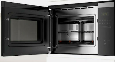 Pitsos Eingebauter Mikrowellenofen mit Grill 25Es Inox