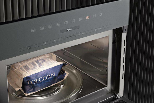 Miele M 7240 TC Eingebauter Mikrowellenherd mit Grill 46Es Inox