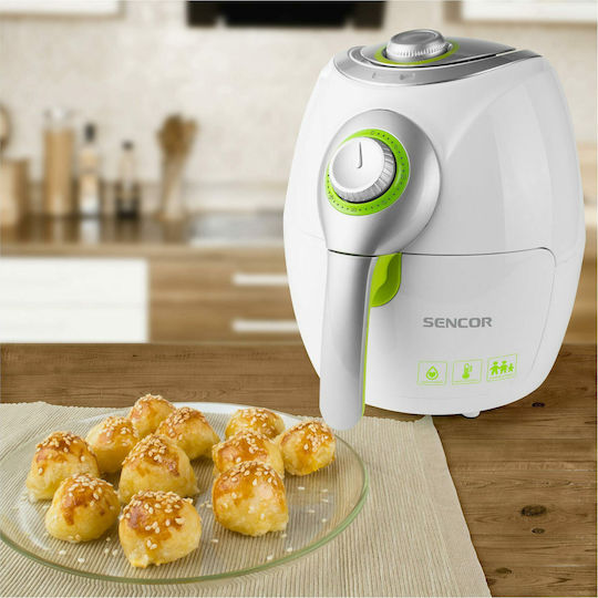 Sencor Air Fryer 2.6lt Λευκό SFR 3220WH