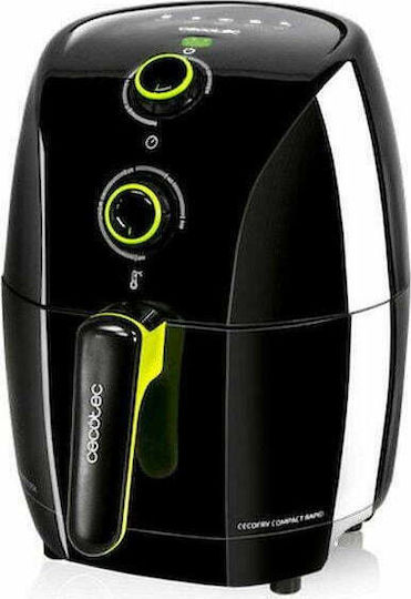 Cecotec Cecofry Compact Rapid Air Fryer 1.5lt Μαύρο