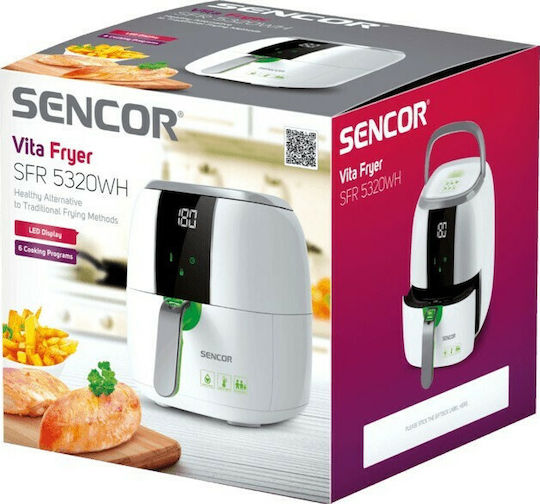 Sencor Friteuză cu aer 3lt Alb SFR 5320WH