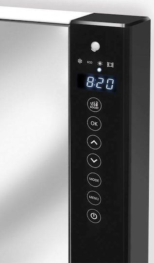 Radialight Windy Fan Heater Bathroom Wall 1800W