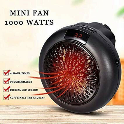 Wonder Heater Вентилаторен нагревател Стая За стена 900W