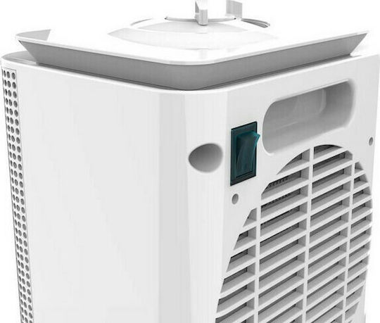 Cecotec Ready Warm 6150 Ceramic Rotate Style Κεραμικό Αερόθερμο Δωματίου Δαπέδου Λευκό 1500W