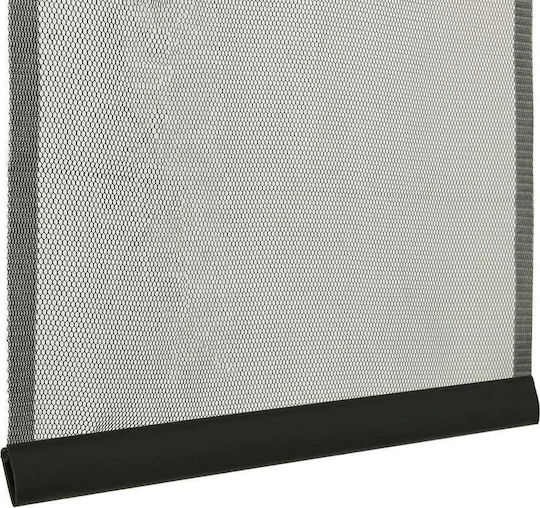 vidaXL Fabric Door Curtain Black 120x240cm 148711