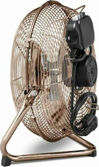 Trotec TVM 11 Ανεμιστήρας Δαπέδου 37W Διαμέτρου 30cm Μπρούτζινος