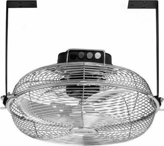 Trotec TVM 12 Ανεμιστήρας Δαπέδου 37W Διαμέτρου 30cm Ασημί