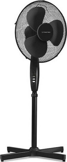 Trotec TVE 18S Ventilator Pe Piedestal 50W Diametru 40cm Negru