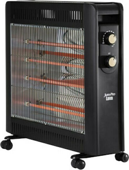 Juro-Pro Lava Heizung Quarz mit Thermostat 2200W