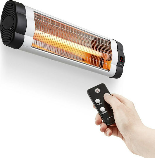 Trotec IR 2570 S Quartz Wall-Mounted Heater for Bathrooms with Thermostat 2500W
