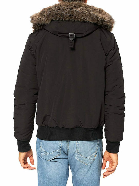EVEREST Winter Jacket Bomber Black
