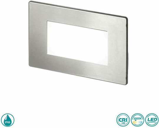 Gea Luce Maga Aplica de exterior montată pe perete LED IP65 2W cu Alb Cald Lumină