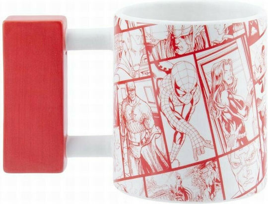 Paladone Marvel Logo Mug Ceramic White 450ml