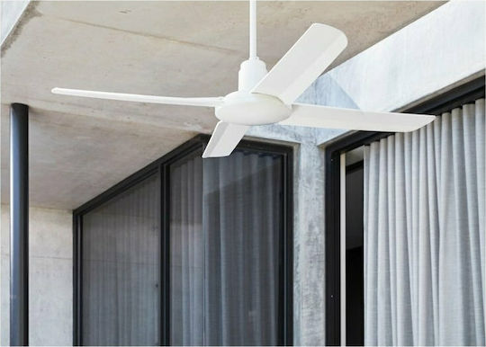 Bayside Nautilus Deckenventilator 132cm Weiße