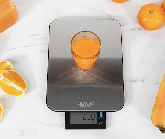 Cecotec Cook Control 9000 Ψηφιακή Ζυγαριά Κουζίνας έως 10kg Inox