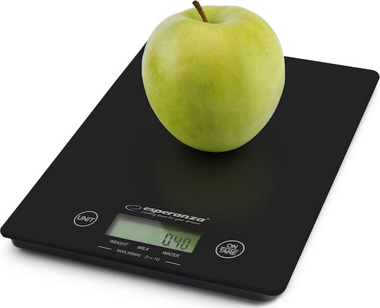 Esperanza Lemon Digital Kitchen Scale up to 5kg Black