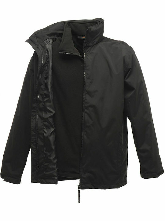 Classic TRA150 3 in 1 Winter Jacket Waterproof and Windproof Black