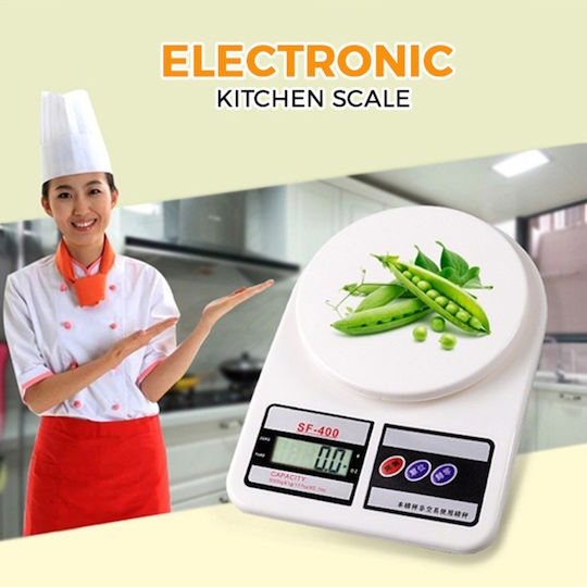 Keskor Digital Kitchen Scale up to 10kg White