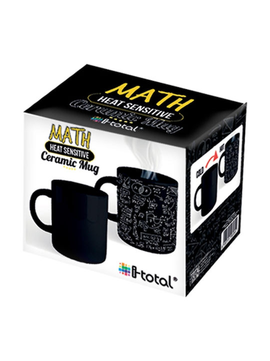 I-Total Heat Change Ceramic Mug Black 295ml