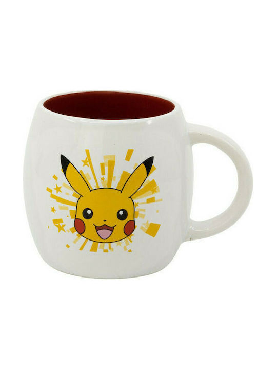 GB eye Pokemon: Pikachu Cană Ceramică Albă 1buc