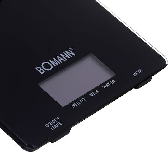 Bomann KW 1515 CB Ψηφιακή Ζυγαριά Κουζίνας έως 5kg Black