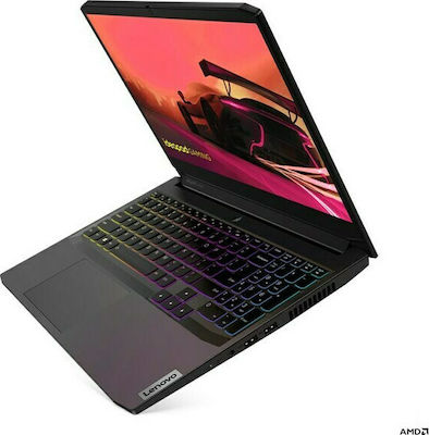 Lenovo IdeaPad Gaming 3 15ACH6 15.6" IPS FHD 120Hz (Ryzen 5-5600H/16GB/512GB SSD/GeForce RTX 3050/W10 Home) Shadow Black (GR Keyboard)
