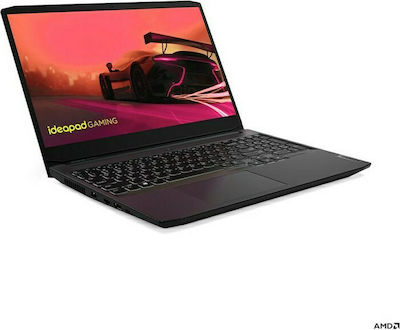 Lenovo IdeaPad Gaming 3 15ACH6 15.6" IPS FHD 120Hz (Ryzen 5-5600H/16GB/512GB SSD/GeForce RTX 3050/W10 Home) Shadow Black (GR Keyboard)