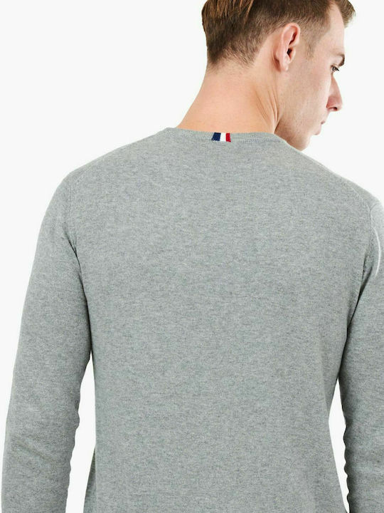 U.S. Polo Assn. Men's Long Sleeve Sweater Gray